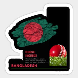 Bangladesh, T20, Cricket, Cricket World Cup,  Bangladesh Cricket, Bangladesh Independence Sticker